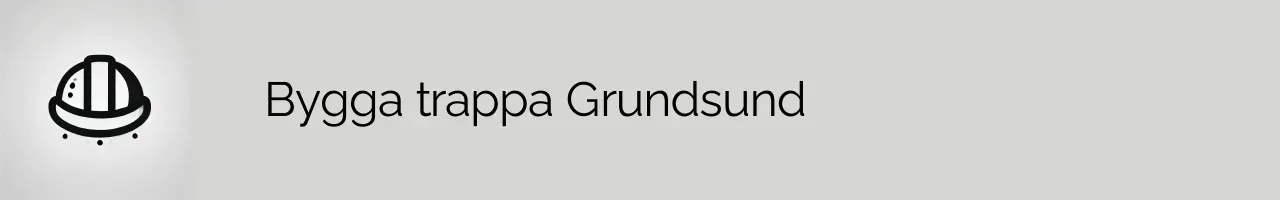 Bygga trappa Grundsund